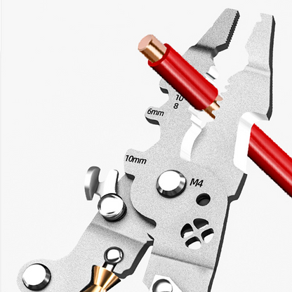 🔥Last day of the limited-time 50% off sale🔥👷‍♂️Multifunctional Foldable Wire Stripping Scissors with Electrical Test👷‍♂️