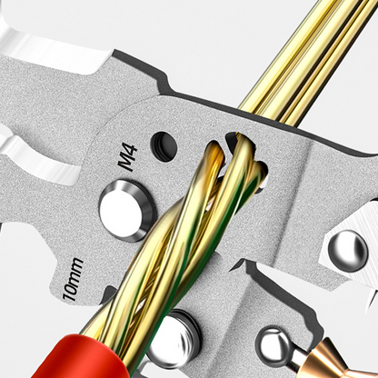 🔥Last day of the limited-time 50% off sale🔥👷‍♂️Multifunctional Foldable Wire Stripping Scissors with Electrical Test👷‍♂️