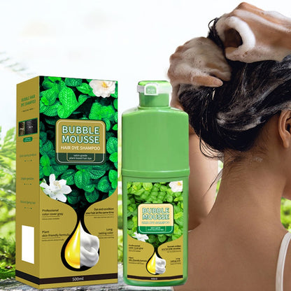 🌿💇‍♀️ Long-Lasting Plant-Based Foam Hair Dye🎨
