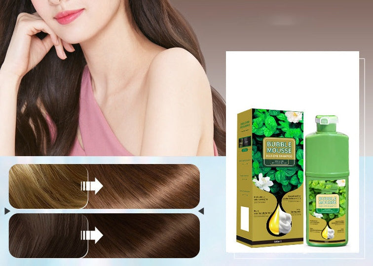 🌿💇‍♀️ Long-Lasting Plant-Based Foam Hair Dye🎨