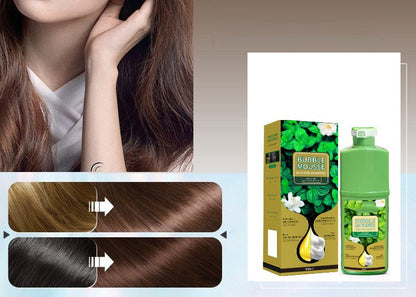 🌿💇‍♀️ Long-Lasting Plant-Based Foam Hair Dye🎨