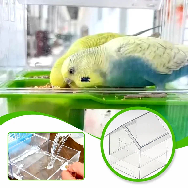 🌟 Shopping Frenzy: Entire Store 50% OFF🔥Pull-Out External Parrot Feeder