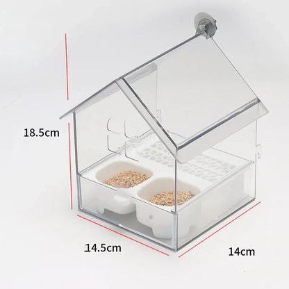🌟 Shopping Frenzy: Entire Store 50% OFF🔥Pull-Out External Parrot Feeder