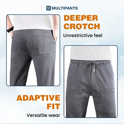 ⚡50K+ SOLD!🔥MultiPants – High Stretch Multi-pocket Durable Cargo Pants