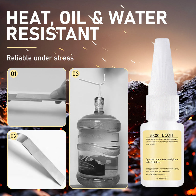 Multipurpose Fast-Drying Welding Adhesive - High-Strength Bonding for Metal/Plastic/Wood, No Tools Required 🛠️✨