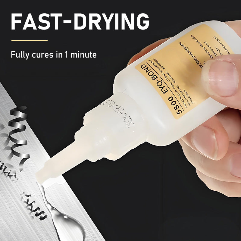 Multipurpose Fast-Drying Welding Adhesive - High-Strength Bonding for Metal/Plastic/Wood, No Tools Required 🛠️✨