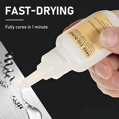 Multipurpose Fast-Drying Welding Adhesive - High-Strength Bonding for Metal/Plastic/Wood, No Tools Required 🛠️✨