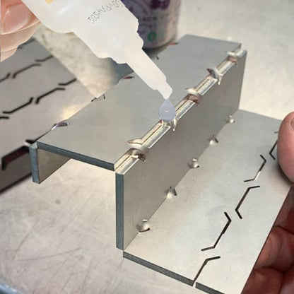 Multipurpose Fast-Drying Welding Adhesive - High-Strength Bonding for Metal/Plastic/Wood, No Tools Required 🛠️✨