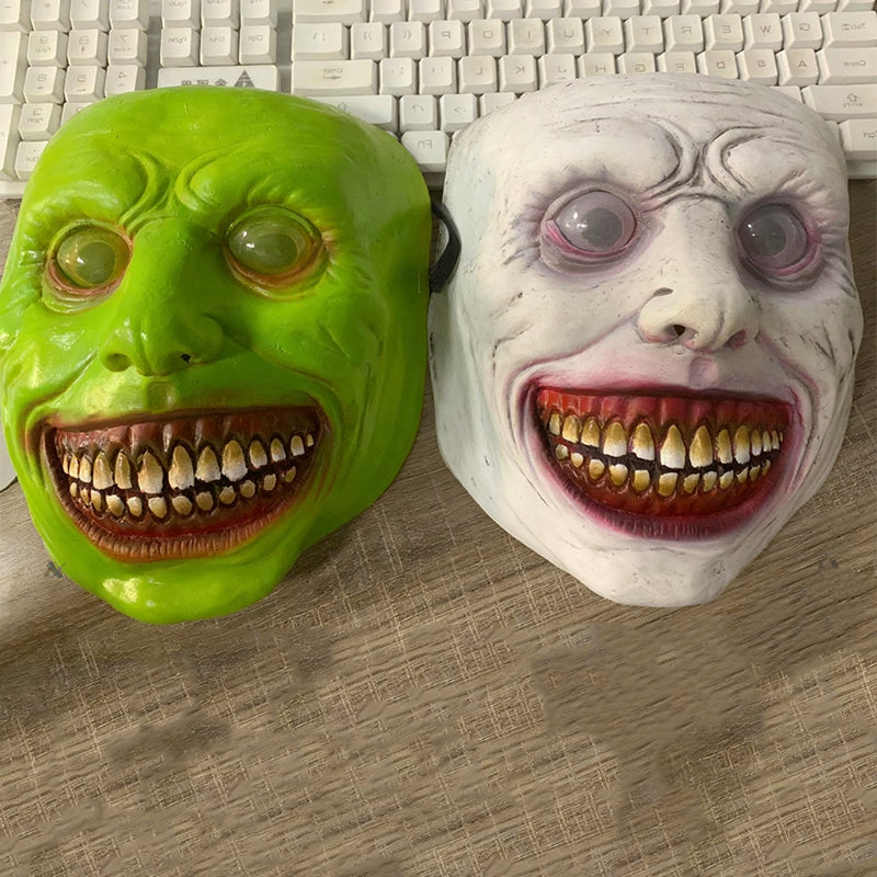 🎃 TERRIFY THEM ALL – 50% OFF! 👻 Creepy Horror Halloween Mask