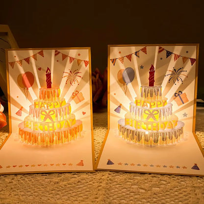 🎵 Light-Up Musical Birthday Card for Someone Special