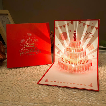 🎵 Light-Up Musical Birthday Card for Someone Special