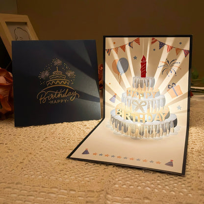 🎵 Light-Up Musical Birthday Card for Someone Special