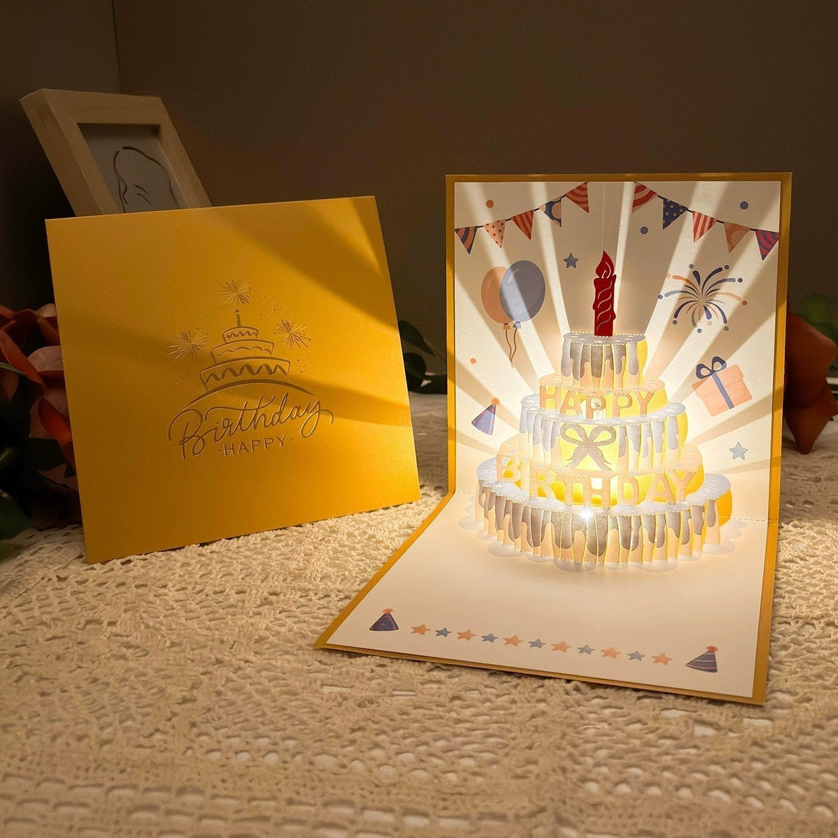 🎵 Light-Up Musical Birthday Card for Someone Special
