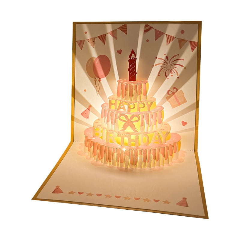 🎵 Light-Up Musical Birthday Card for Someone Special