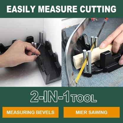 🎁 Hot Sale 50% OFF 🔥2-in-1 Meet- en verstekzaag gereedschap
