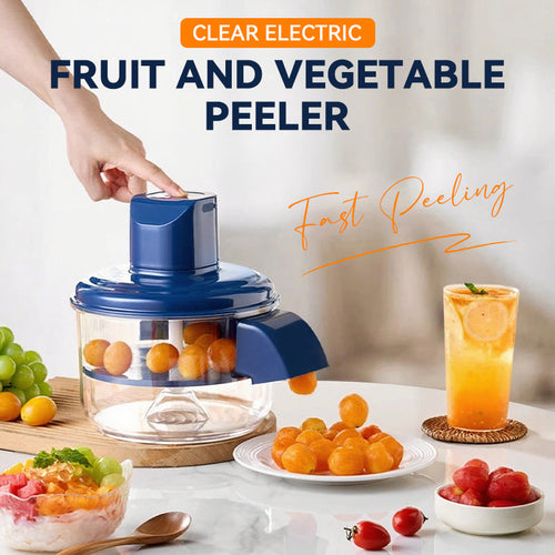 🥔 No more peeled fingers, no more sticky hands – now 50% OFF! Electric peeler does the work in SECONDS – sharp blades, easy rinse, and done. Half price, full convenience. 😎✨