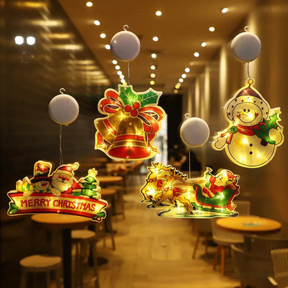 🎅Early Christmas Sale🎄Christmas Window Hanging Lights
