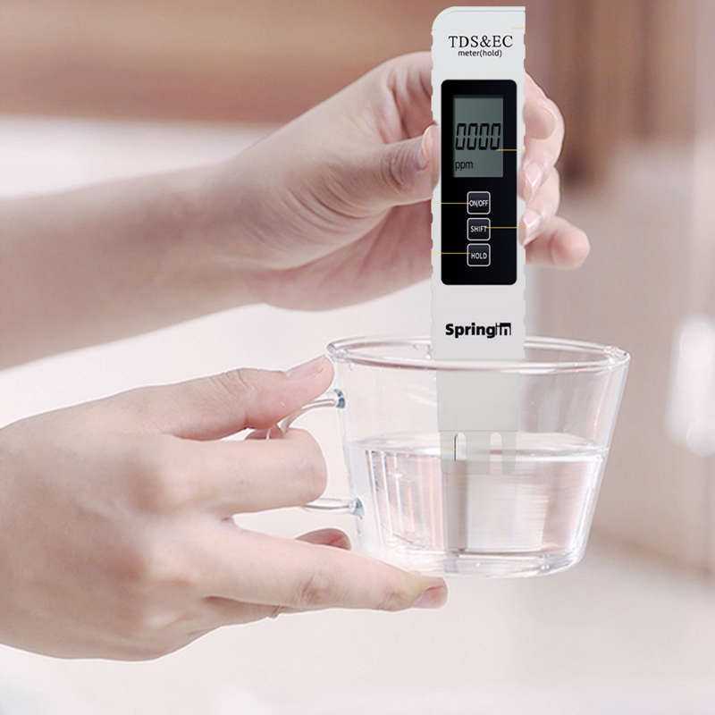 💧 ✨ 3-in-1 TDS Water Quality Tester - Measures pH, Chlorine, and Hardness with LCD Display for Pools and Aquariums 🌊📱