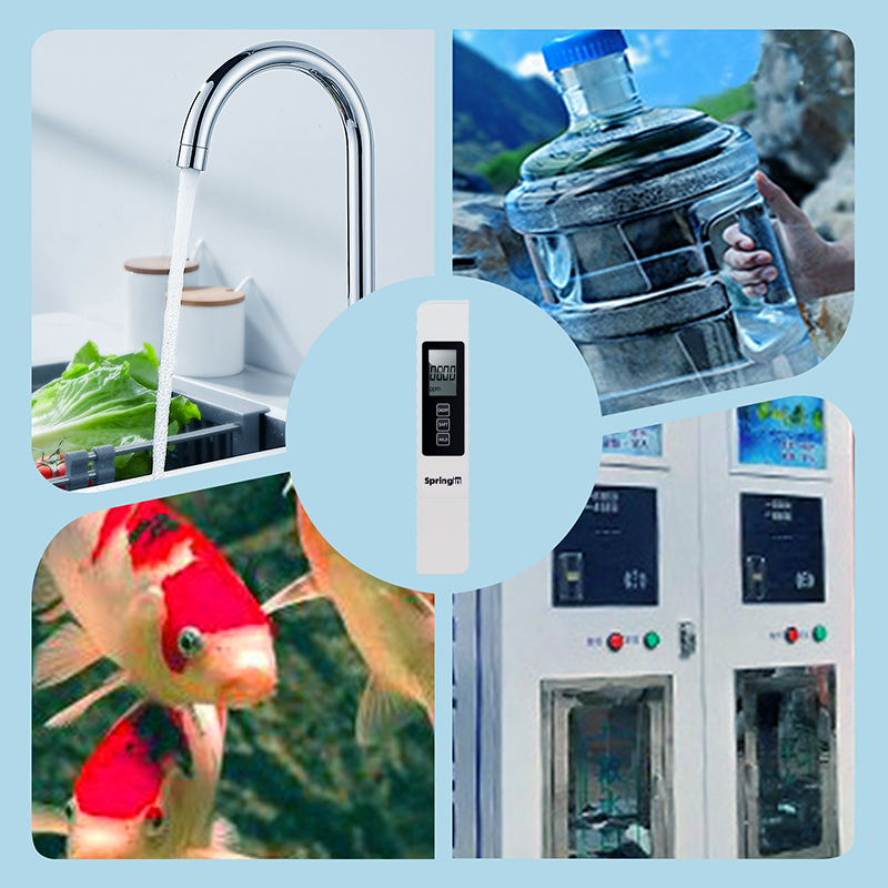 💧 ✨ 3-in-1 TDS Water Quality Tester - Measures pH, Chlorine, and Hardness with LCD Display for Pools and Aquariums 🌊📱
