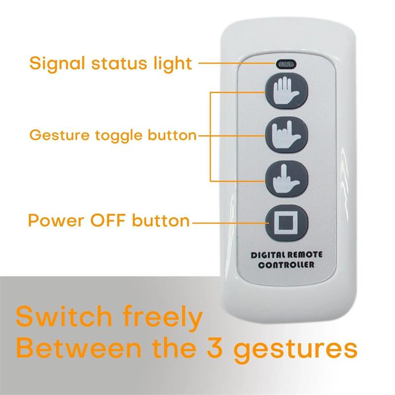 🎁Christmas Hot Sale 49% OFF🎄Finger Gesture Light with Remote