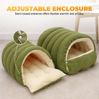 🔥🐱Super bargain!🐶|Warmth Cozy Comfort  Plush Pet Cave