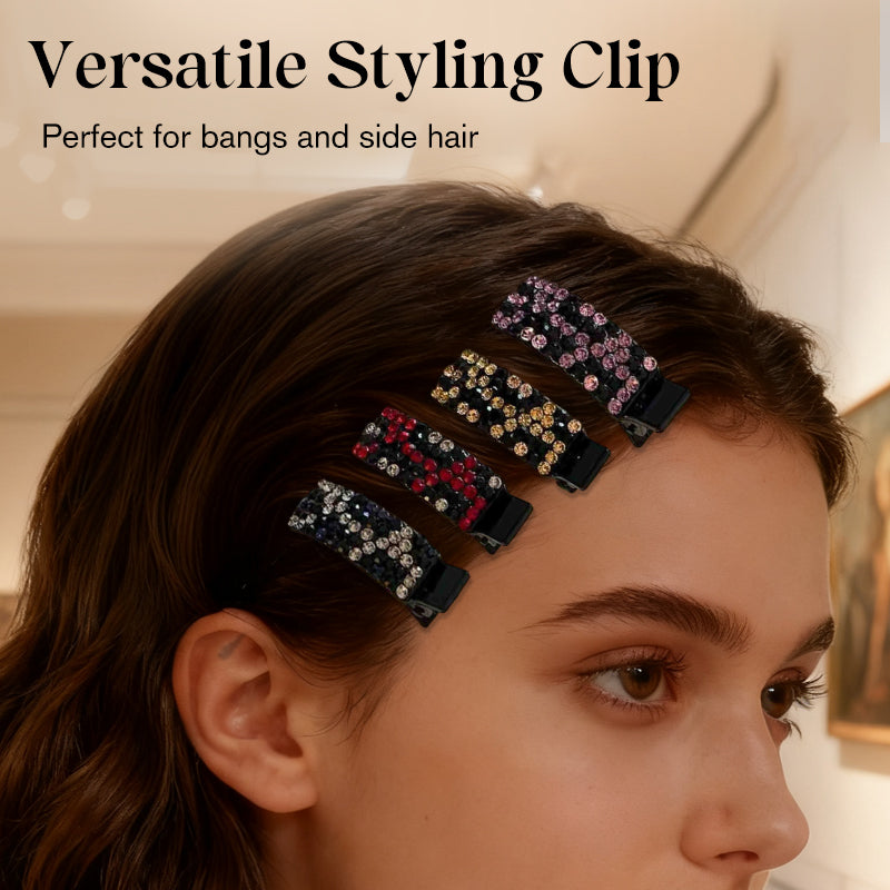 💕Last Day 49% OFF💕Rhinestone Hair Clip for Bangs