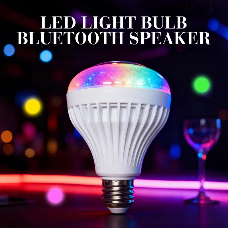 🌈Smart Music Light Bulb with Built-in Bluetooth Speaker