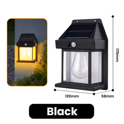 ⏳Time-Limited Special⏰Solar Wall Light with Motion Sensor – Weatherproof, Auto On/Off, Easy Install for Garden & Pathway 🌟