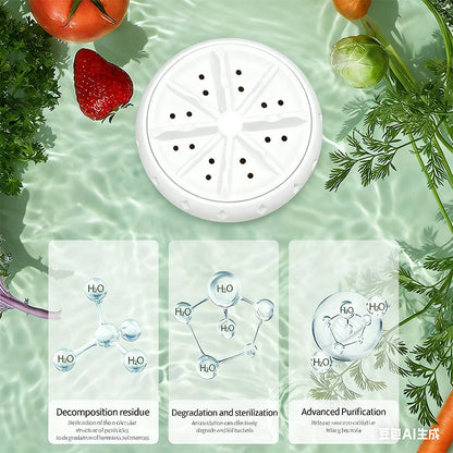 🍉🥬 Efficient portable machines for washing fruits and vegetables