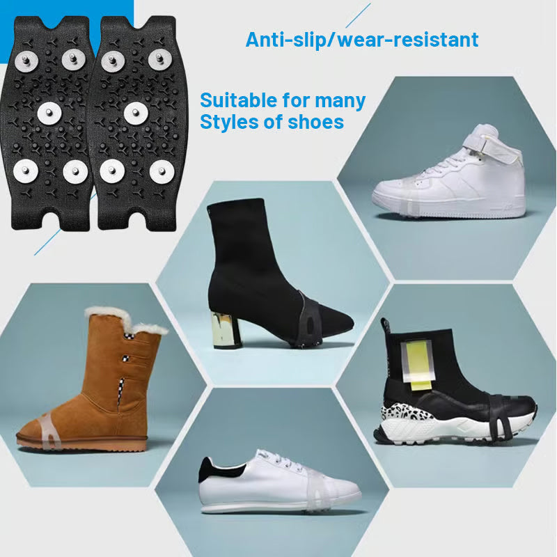🥾 5-Claw Anti-Skid Outdoor Gripper Shoe Covers