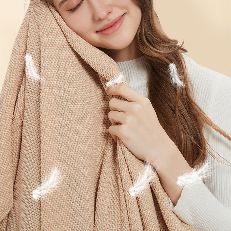 🎉Christmas Sale - 50% OFF🔥Portable Heated Hooded Blanket Shawl