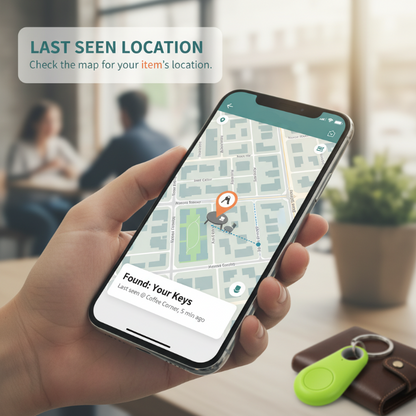 Anti-Lost Bluetooth Tracker for Keys & Pets