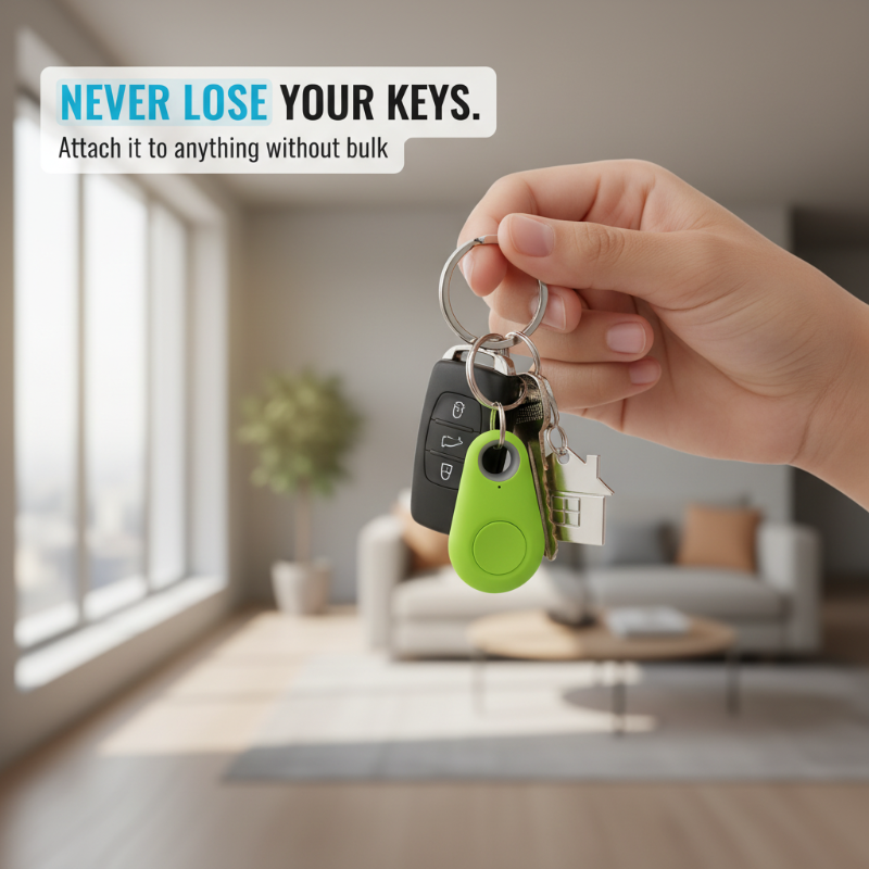 Anti-Lost Bluetooth Tracker for Keys & Pets