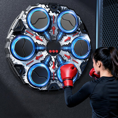 🥊 50% Off Today ✨ Interactive Smart Music Boxing Machine — Bluetooth & 3 Speed Modes 🎵