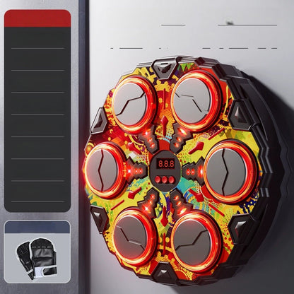 🥊 50% Off Today ✨ Interactive Smart Music Boxing Machine — Bluetooth & 3 Speed Modes 🎵