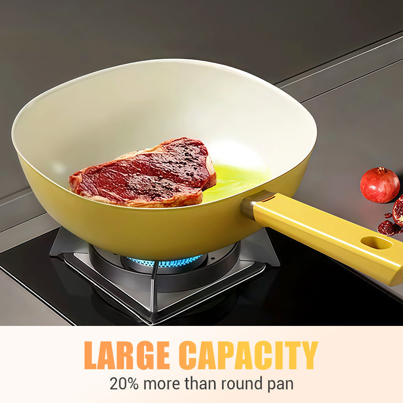 Ceramic Nonstick Frying Pan Skillet with Lid