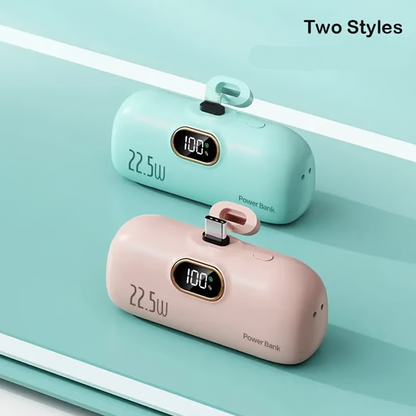 ⏰ Limited-time offer: Half-price special! 🔥 5000mAh mini power bank — ultra-portable and widely compatible with a variety of devices! 🔋📱