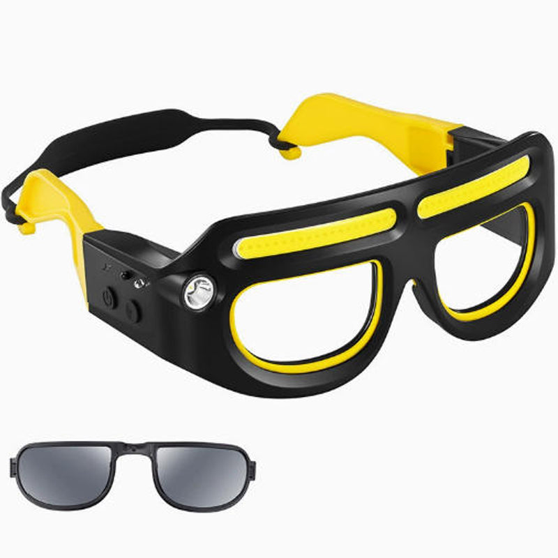 📢📢50   % OFF !!✨Rechargeable LED Glasses Headlamp