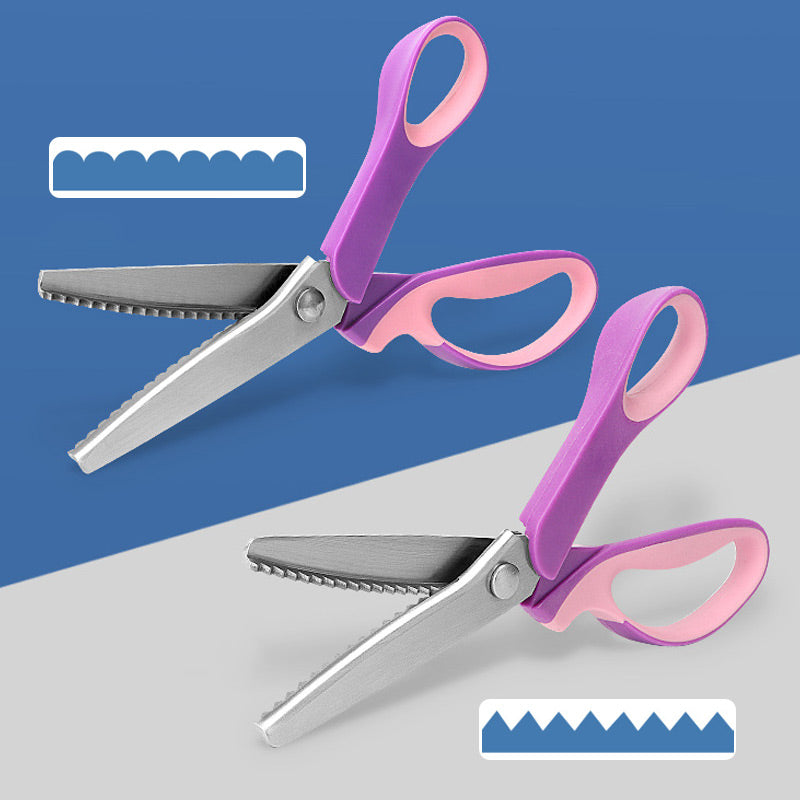 ⏳🔥LIMITED-TIME 50% OFF! ⏰Multipurpose Pinking Shears Serrated Scissors