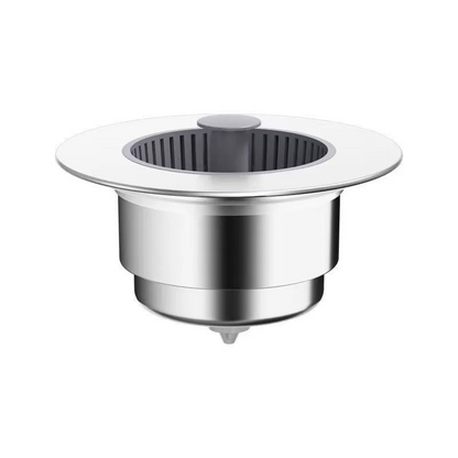Pop-Up Sink Drain Stopper with Strainer