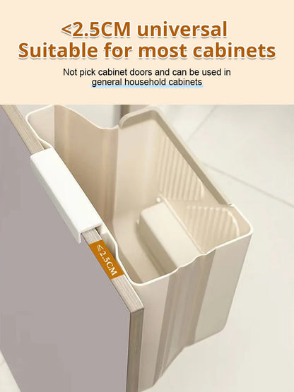 🗑️50% DE DESCUENTO AHORA!🕒Bote de basura colgante plegable – Ahorra espacio, a prueba de fugas y fácil de limpiar🧼