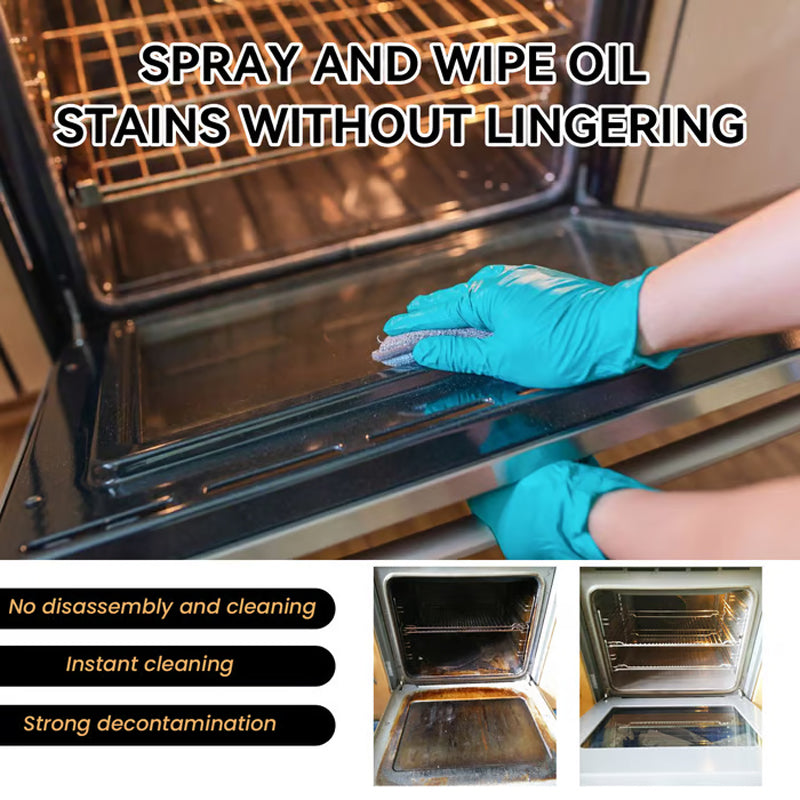 🎉New Year's Gift 50% OFF!🧼Powerful Oven & Grill Cleaning Spray: Effortlessly Remove Grease & Food Residue – No Scrubbing Required!