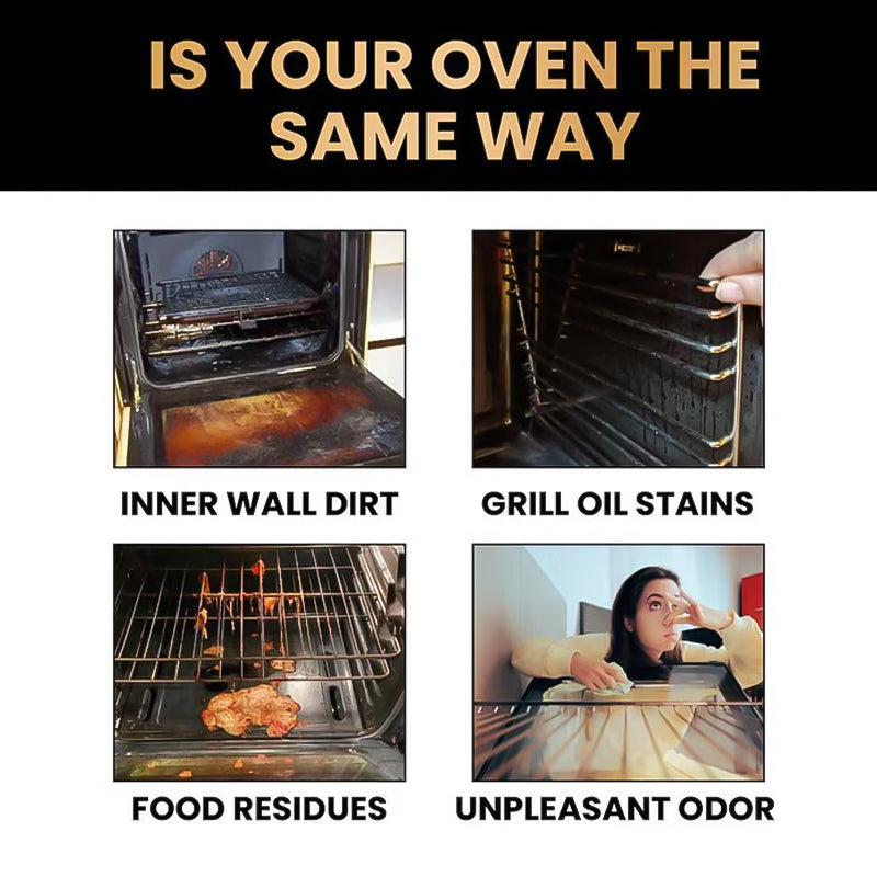🎉New Year's Gift 50% OFF!🧼Powerful Oven & Grill Cleaning Spray: Effortlessly Remove Grease & Food Residue – No Scrubbing Required!