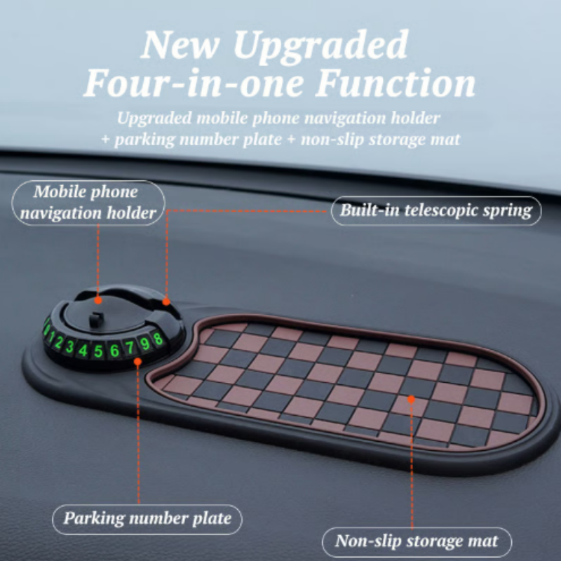 ⏳🔥LIMITED-TIME 50% OFF! ⏰Car Dashboard Anti-Slip Mat – Strong Grip, Non-Toxic, Fits Most Vehicles 🧼✨