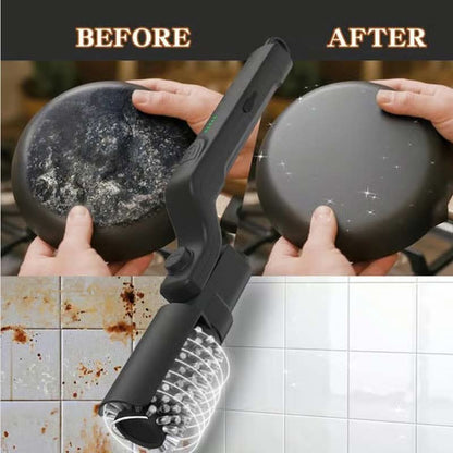⏳Limited-time 50% off⏰Cordless Electric BBQ Brush Cleaner – Deep Cleaning, Long Handle & Rechargeable🍖