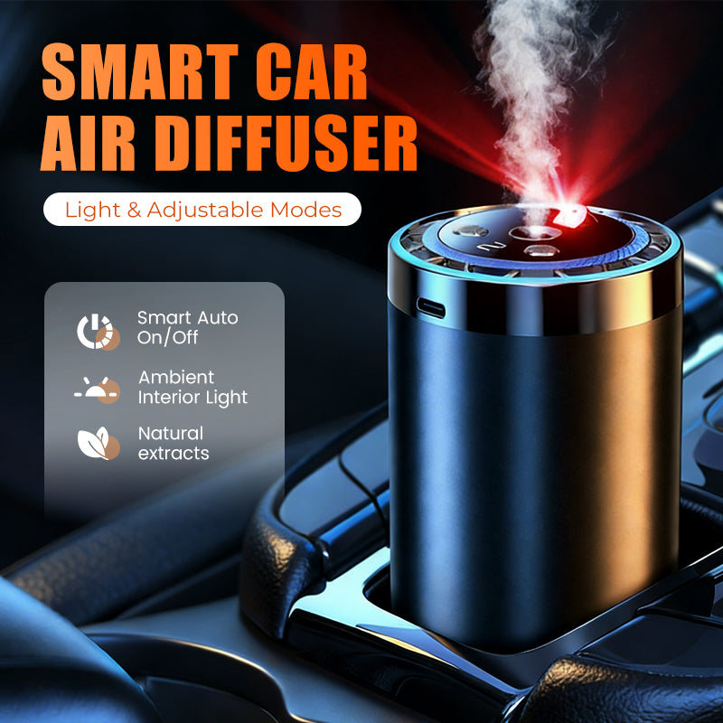 ⏳Time-Limited Special⏰Smart Car Diffuser – Ambient Light & Spray Modes 💨