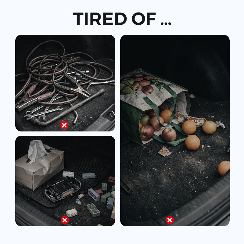 📢📢50% OFF !!!⏰Foldable Car Trunk Storage Organizer with Lid
