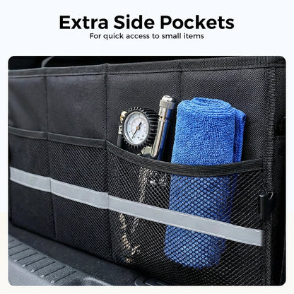 📢📢50% OFF !!!⏰Foldable Car Trunk Storage Organizer with Lid