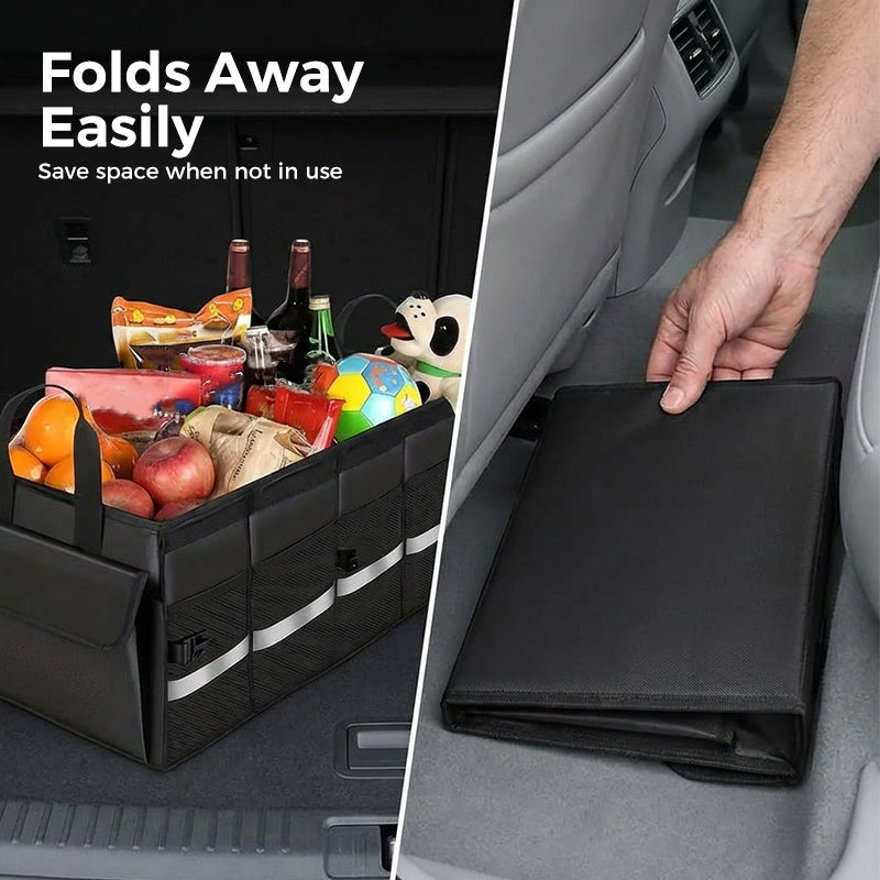 📢📢50% OFF !!!⏰Foldable Car Trunk Storage Organizer with Lid