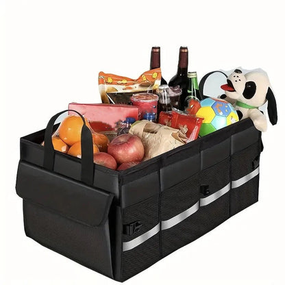 📢📢50% OFF !!!⏰Foldable Car Trunk Storage Organizer with Lid